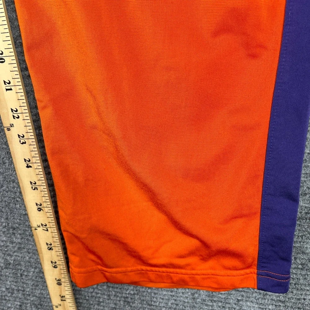 Vintage Y2K Clemson Tigers‎ Nike Team Track Pants Orange Athletic Warm Up L Mens